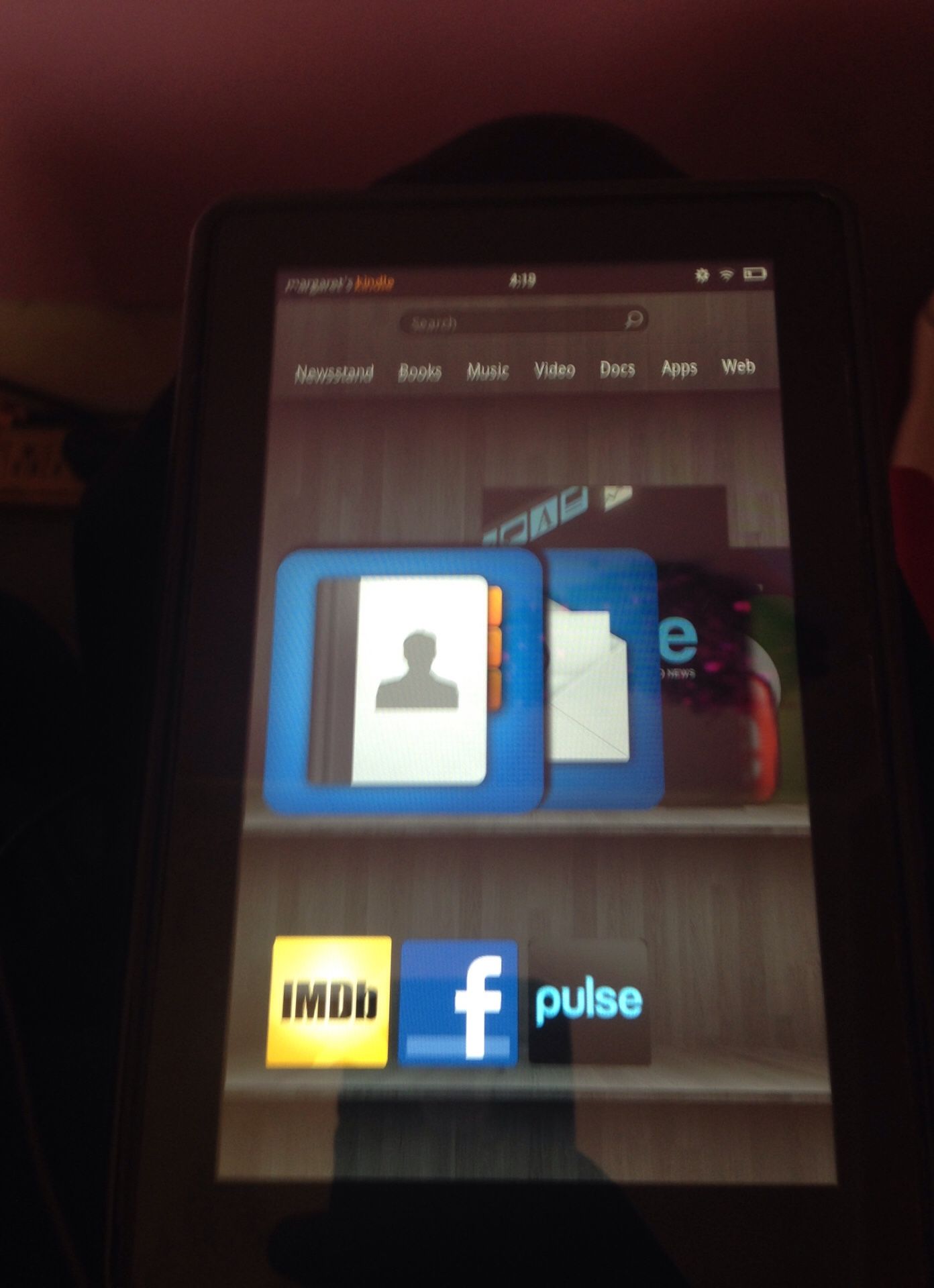 Kindle fire