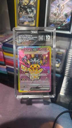 Pikachu ex Mega dream TAG 10