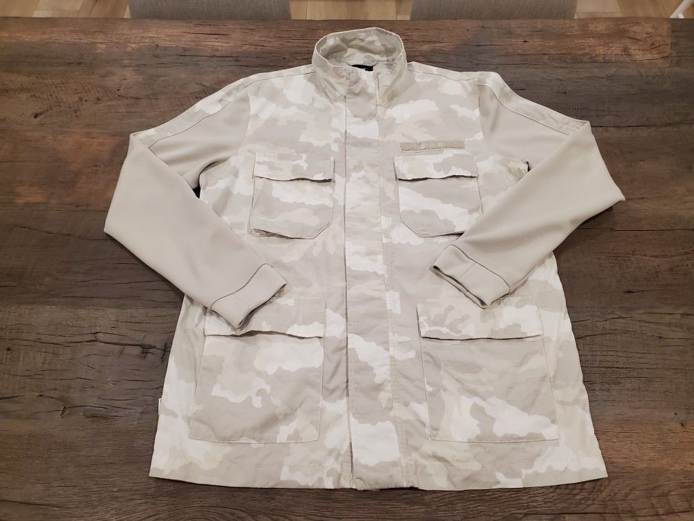 NIKE SPORTSWEAR NSW CAMO JACKET MENS...SZ LG...WORN 1X