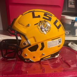 LSU Schutt F7 Football Gameday LG Helmet
