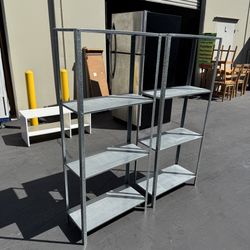 IKEA HYLLIS Metal Shelf unit, indoor/outdoor, Very Good Condition $20 each