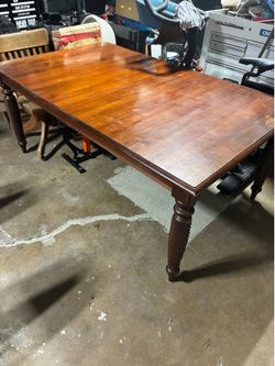 Dining table and chairs