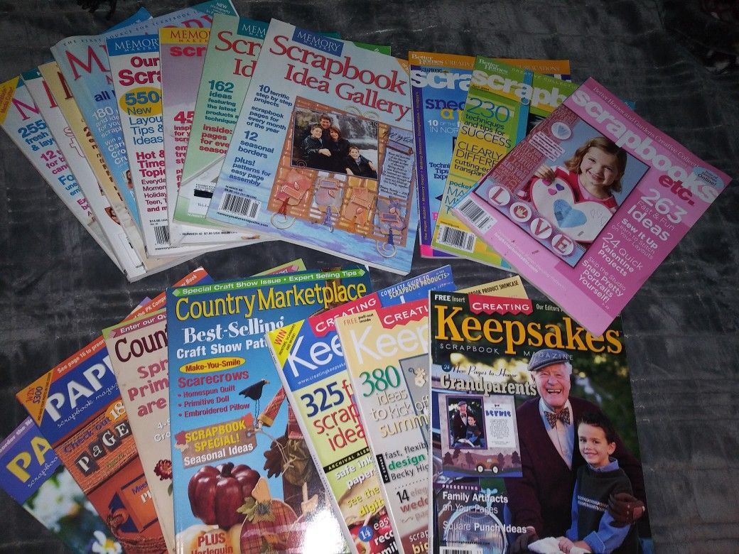 Scrapbook & Crafting Books And Magazines