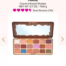 Too Faced chocolate Palette 