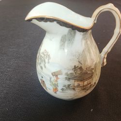 16 oz water pitcher Chinese Motif