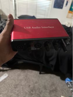 USB AUDIO INTERFACE