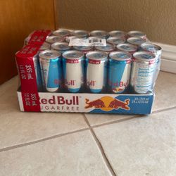 Red Bull Sugar free Case Of 24 x 12fl oz. New