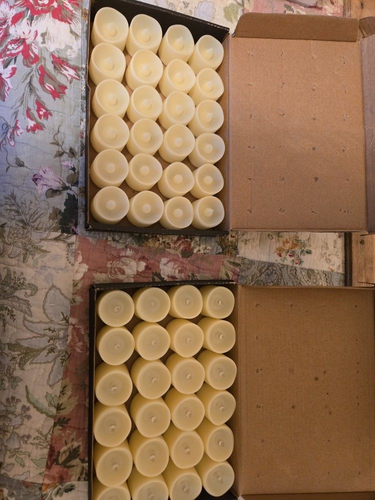 Electric Tea Lights And Votives
