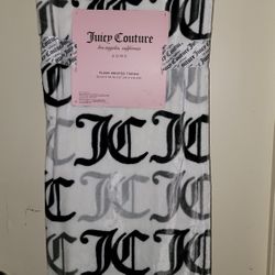Juicy Couture Plush Throw 