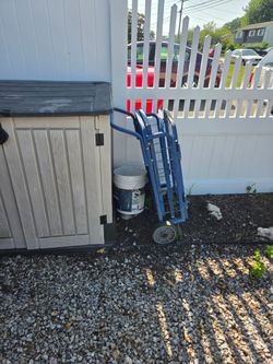 Heavy duty folding steel wire utility cart