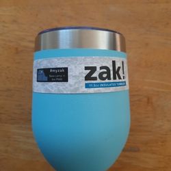 Zak! Designs 11.5 Oz Double Walla Stainless Steel Wine Tumbler