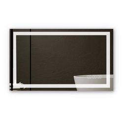 24 in. W x 40 in. H Rectangular Frameless LED Light Wall Mount Bathroom Vanity Mirror