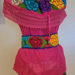 New Artesanal Blouse Sz Small 