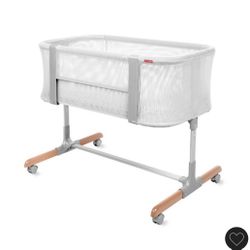 Skip Hop Cozy-Up 2-in-1 Bedside Sleeper & Bassinet