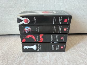 Twilight Saga Paperback Set (4 Books) – Good Condition