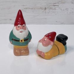 Vintage Gnome Salt & Pepper Shakers PRICE FIRM