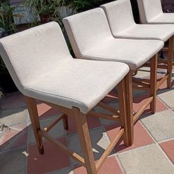 Set Of 4 Counter Stools 