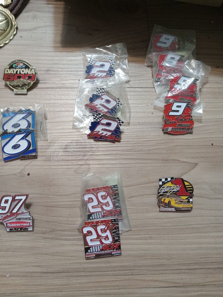 14 Nascar Pins