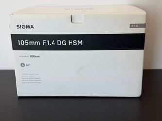 Sigma 105mm F1.4 ART DG NEW L MOUNT