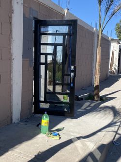 Welding, Metal Door