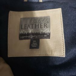 Size Xl Cabelas Leather Jacket 