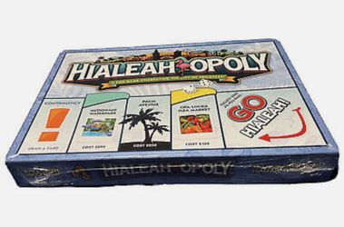 Hialeah Opoly Board game