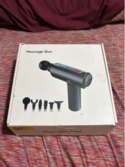 Deep tissue massage gun