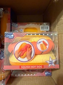 Sunny Days Hot Dog Squishy Toy Sensory