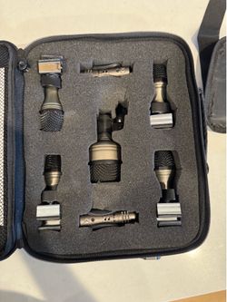 CAD 7-Piece Drum Microphone Kit – Complete Set w/ Case