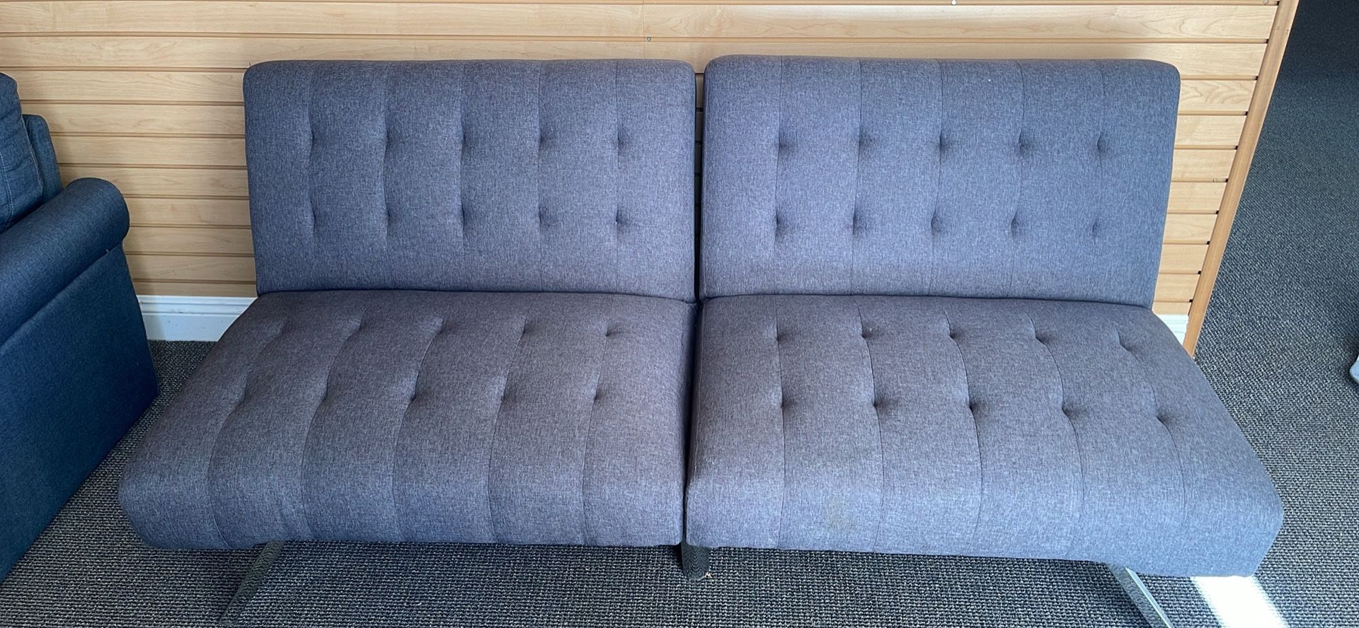 Grey Fouton couch bed