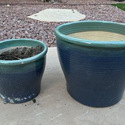 Glazed Ceramic Pots