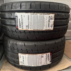 Yokohama Advan Apex V601 235/35R19 x 2 $100!