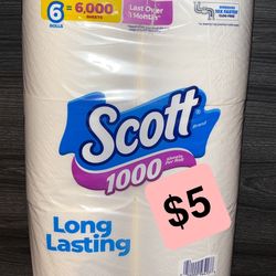 Scott toilet paper