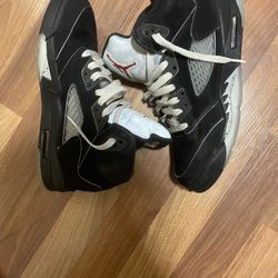 Jordan 5 Black Metallic Size 6 U.S