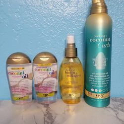 Ogx Oil, Mousse $6 Each 