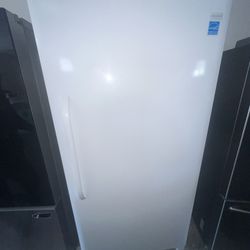 White Upright Freezer 