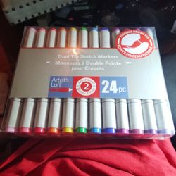 24 Pc Sketch Markers