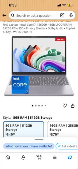 LENOVO IdeaPad 3i Slim
