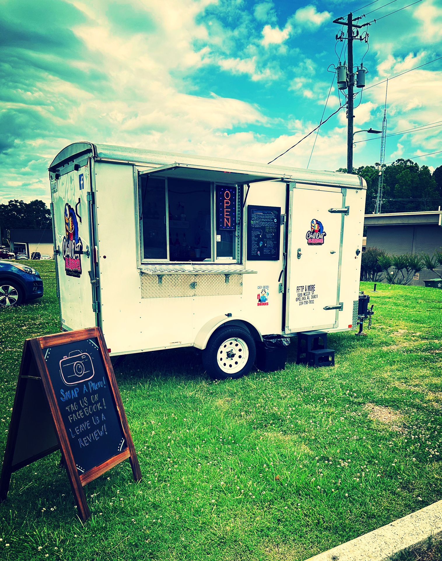 Shaved Ice trailer Turnkey Business