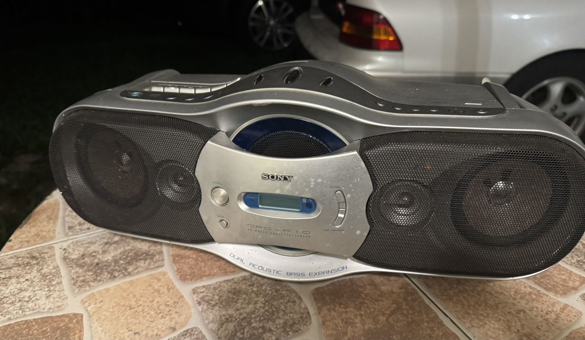 Sony Radio Cd Am FM Casset 25$