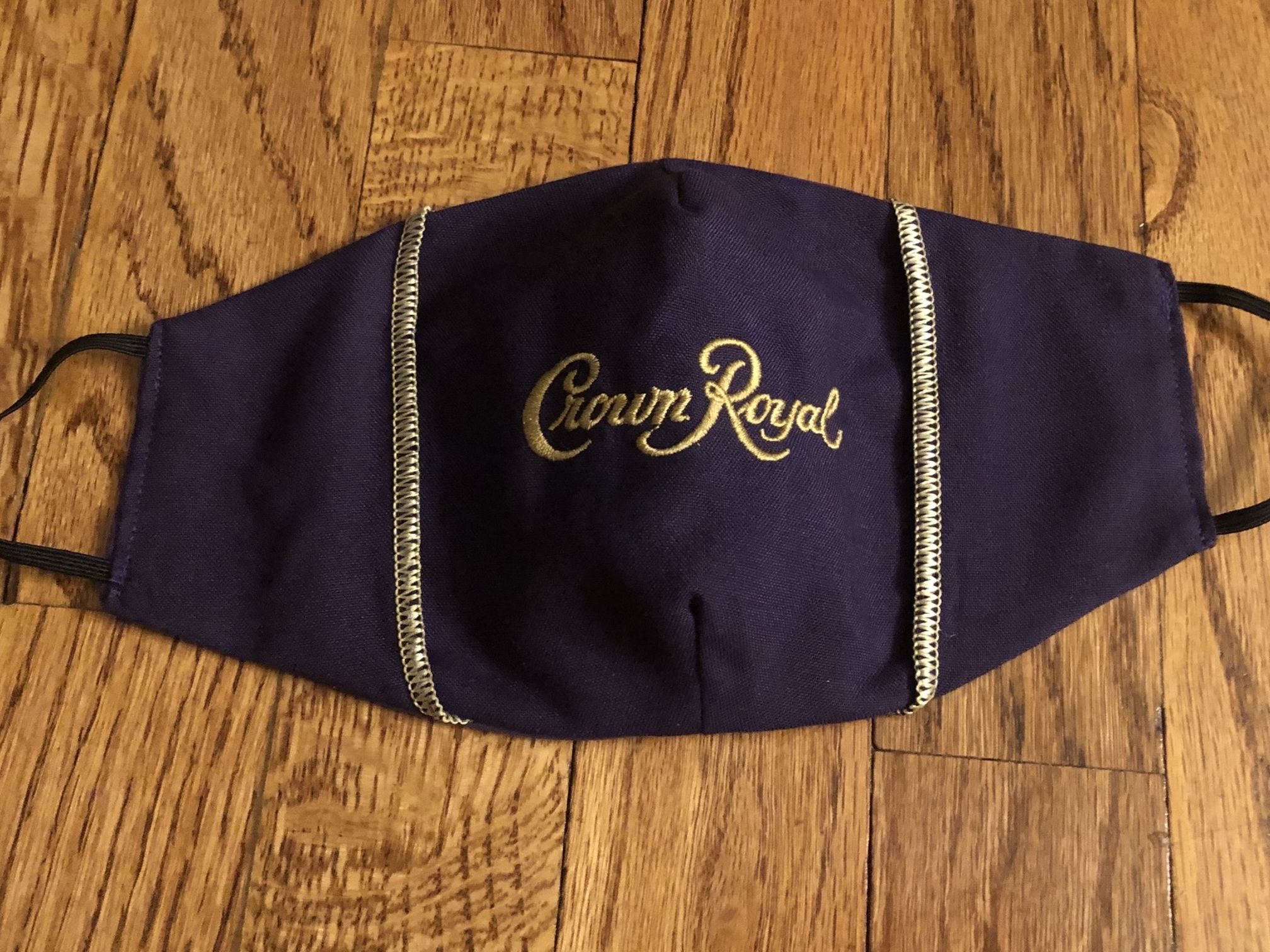 Crown Royal Deep Purple Adjustable Face Mask