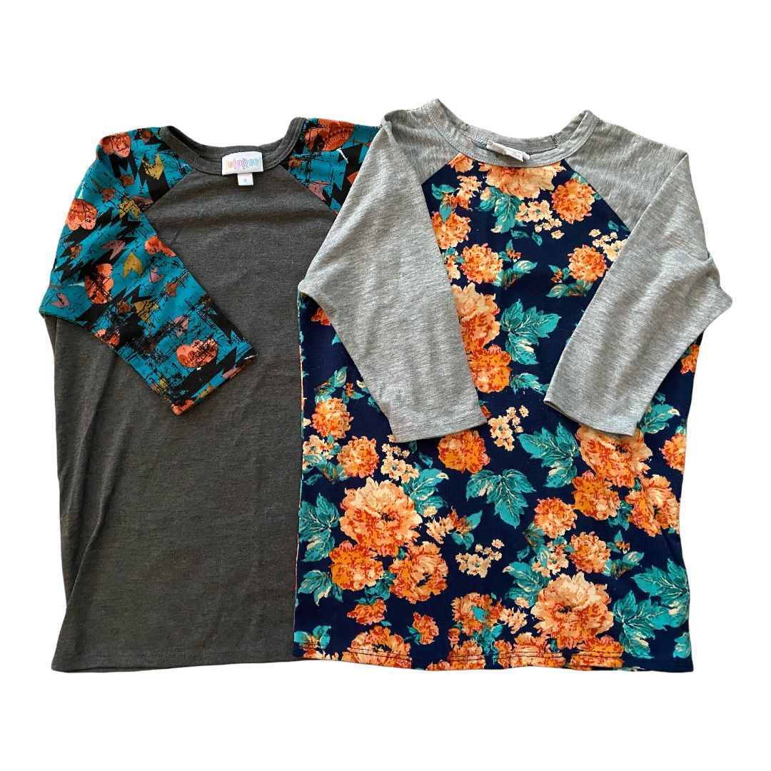 LuLaRoe Sloane Kids Shirt Bundle