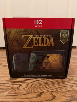 Nintendo Switch 2 Legend of Zelda 40th Anniversary Edition