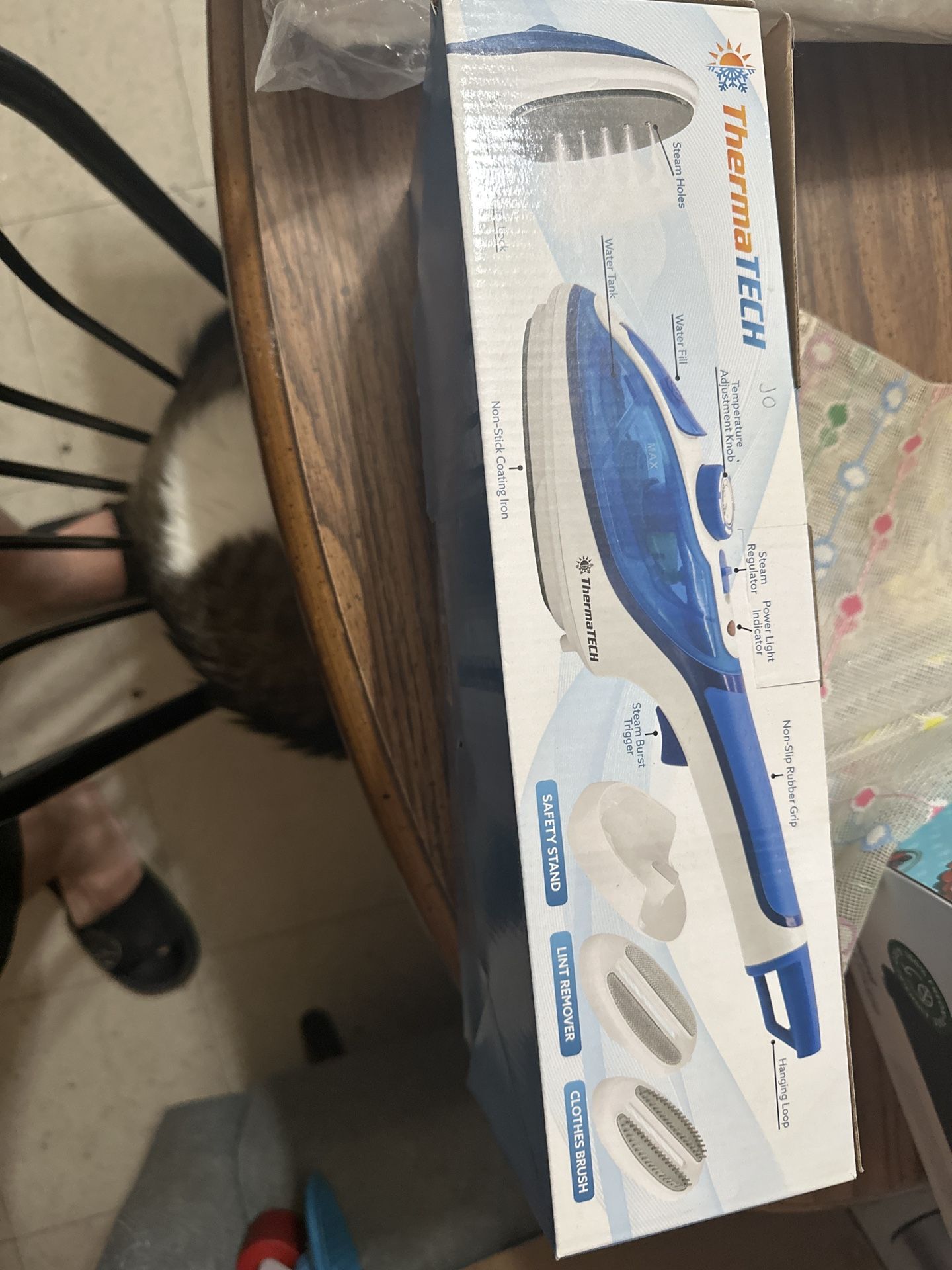 New ThermaTECH Ceramic Handheld Steam Iron