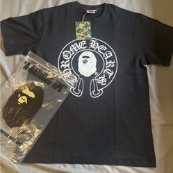 BAPE x Chrome Hearts Graphic T-Shirt