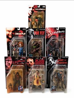 McFarlane Movie Maniacs Horror Action Figures Lot
