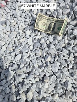 57 White Marble Stone Delivered