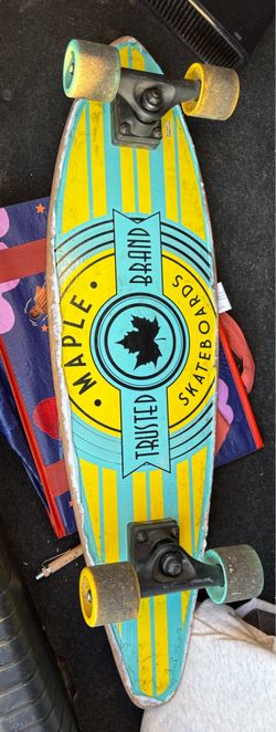31” maple skate board