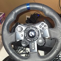 Logitech G923 Steering Wheel And Pedals