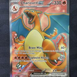 Pokemon Charizard EX 151 